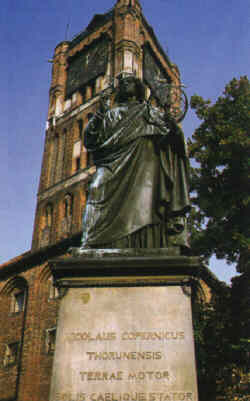 Das Kopernikus-Denkmal in Torun