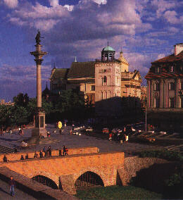 Warschau - der Schlossplatz
